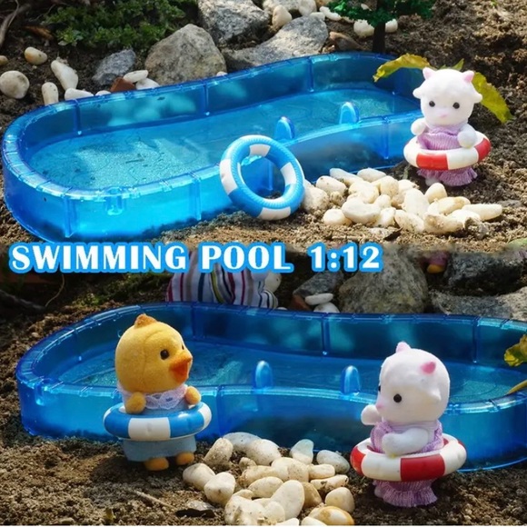 Miniature Doll House Pool + More - Picture 6 of 16